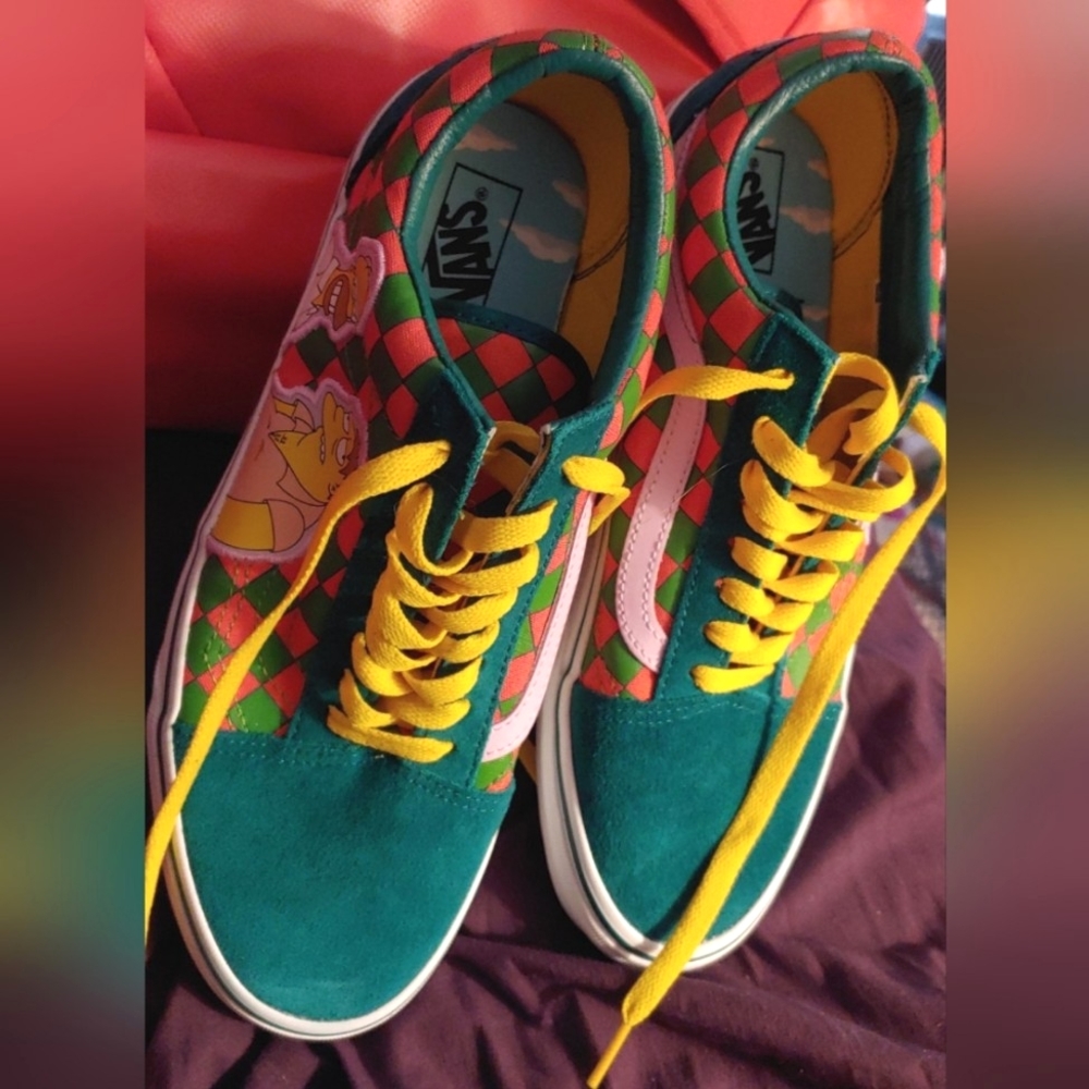 The Simpsons x Vans Old Skool shoes